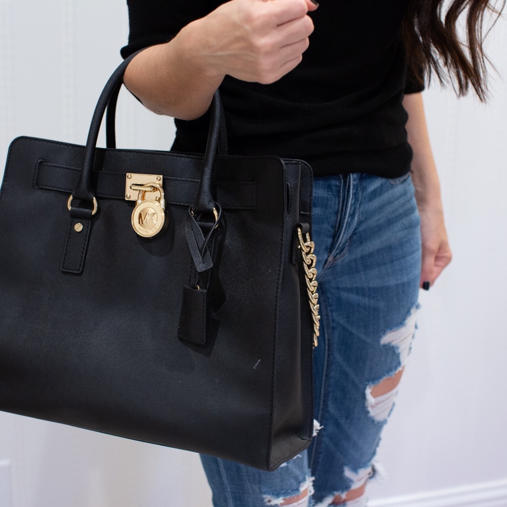 Black Micheal Kors Bag